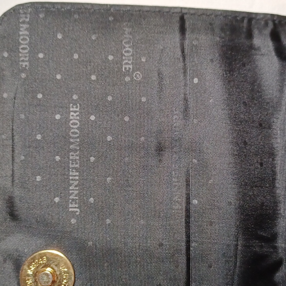 Jennifer Moore Navy Fabric Cross Body/Shoulder Bag - Picture 12 of 12
